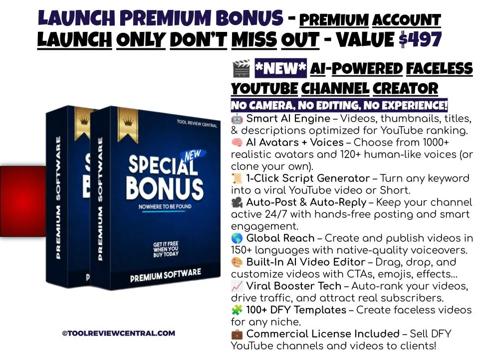 Launch Premium Bonus Pack #1
